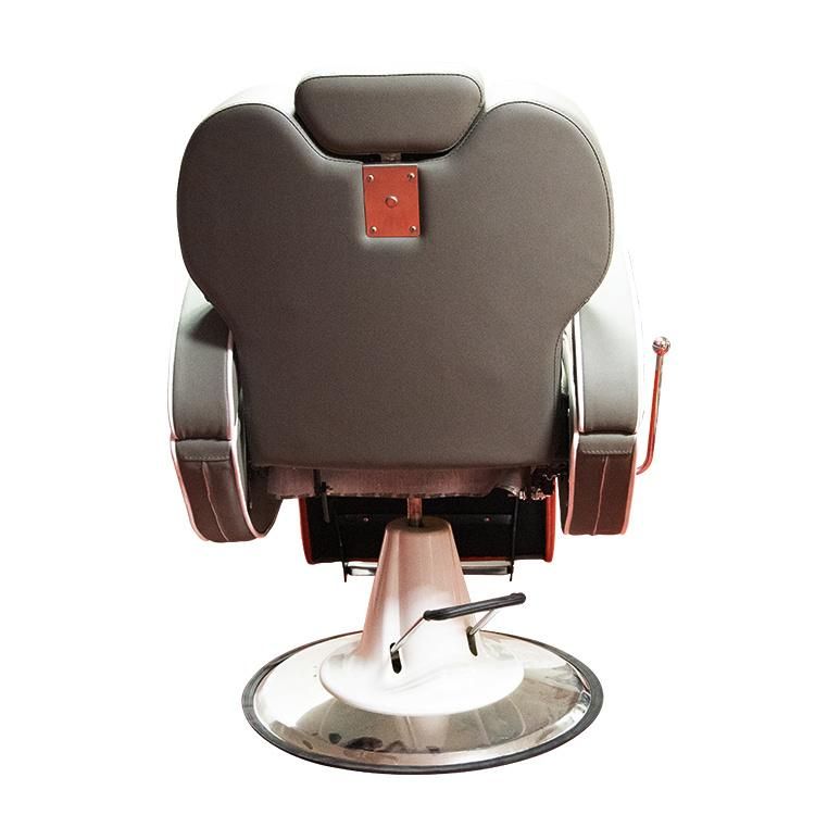 Hl-9272 Salon Barber Chair for Man or Woman with Stainless Steel Armrest and Aluminum Pedal