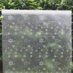 Office Home PVC Frosted Glass Door Film Electrostatic Window Film