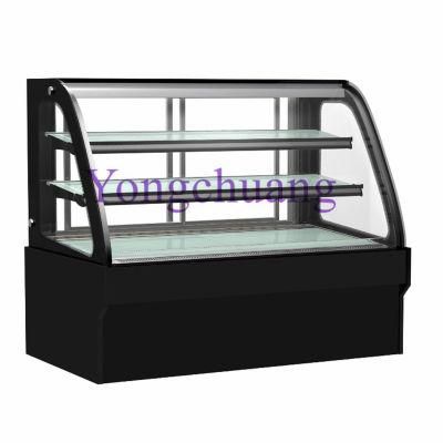 Factory Directly Sales Glass Cake Display / Cake Showcase for Backery Shop/Kitchen Equip