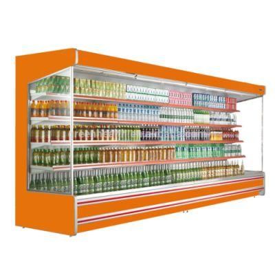 Supermarket Vegetable Fruit Refrigerated Multideck Cabinet