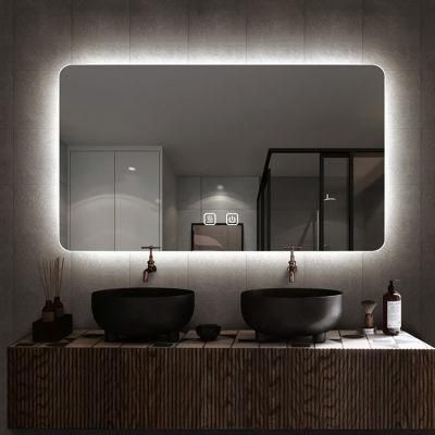 Wholesale China Bath LED Backlit Light Makeup Mirror Hotel Project