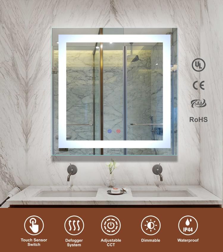 Hotel Decorative Wall Multi-Function Large Size Demist Bathroom Mirror
