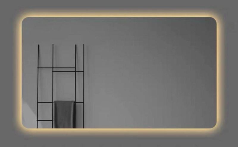 LED Bathroom Mirror Wall-Mounted Bathroom Mirror with Lamp Bathroom Smart Mirror Touch Screen Mirror