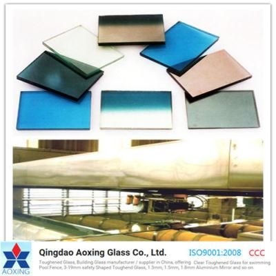 Tinted/Color/Clear/Float Glass for Building/Window/Door with Certification
