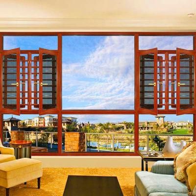 Modern Aluminum Door Bottom Hung Windows Aluminium Glass Casement Door