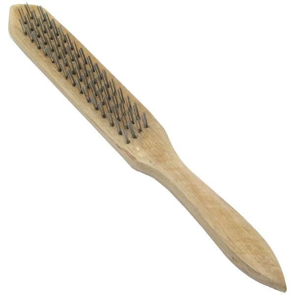 Durable Wooden Body Steel Wire Brush