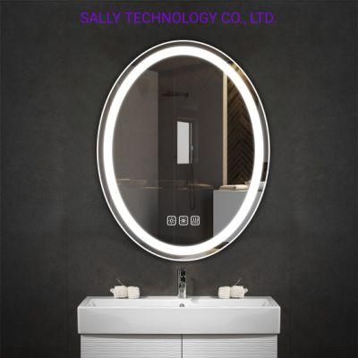 Sally LED Wall Glass Mirror Beauty Salon Bathroom Furniture with Lighted for Makeup