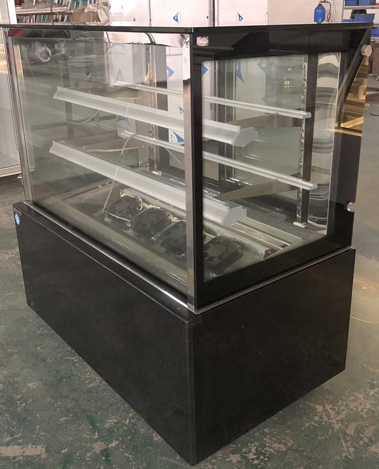 Cake Display Freezer Used Commercial R134A Gas Refrigerator Showcase for Sale