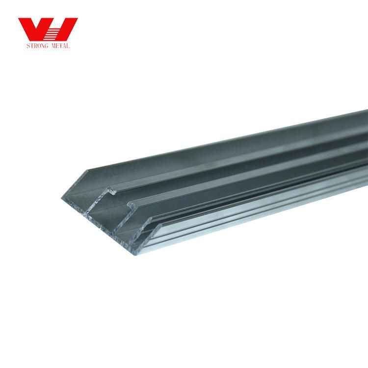 Aluminium Profile Accessories for Wardrobe Door/Aluminium Frame Wardrobe Sliding Door Rail Design