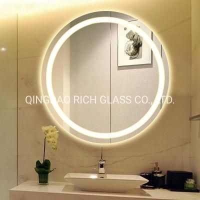 Round Make up Smart Bathroom LED Mirror Vanity LED Light Mirror Wall Mirror Bath