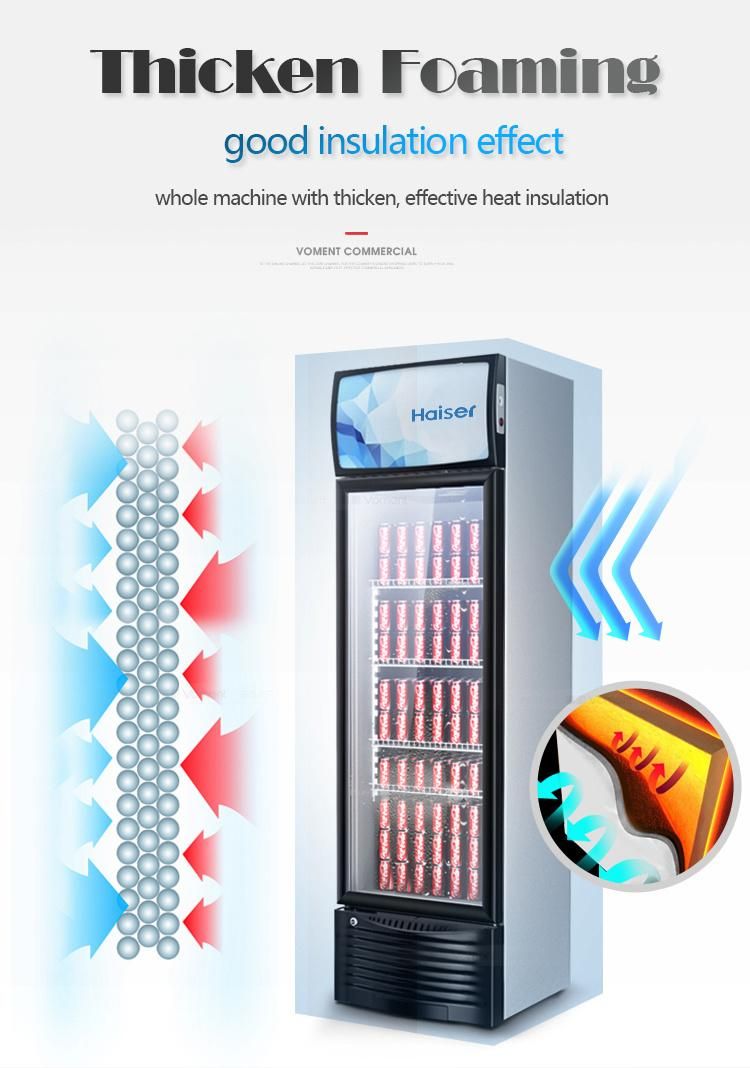 Wholesale 130L Energy Saving Glass Door Cold Drink Fridge Showcase