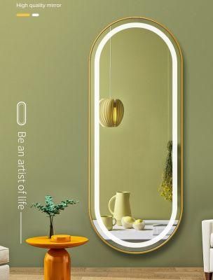 High Quality Luxury Glass Dressing Metal Framed Mirror
