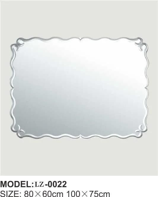 The Best Quality Single Coated Bathroom Mirror (LZ-362)