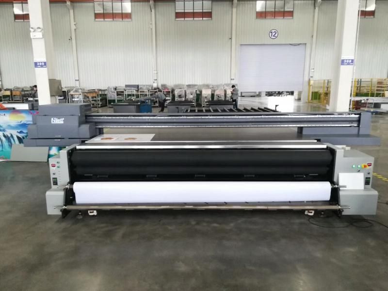 Ntek UV Hybrid Roll to Roll Flatbed Printer 32m