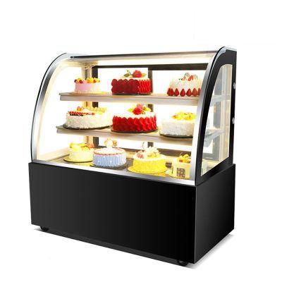 Low Price Counter Top Refrigerated Showcase for Cake Display