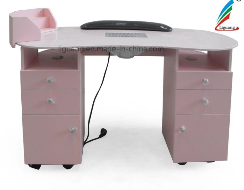 in 2018 Salon Furniture Nail Dryer Table with Glass Top