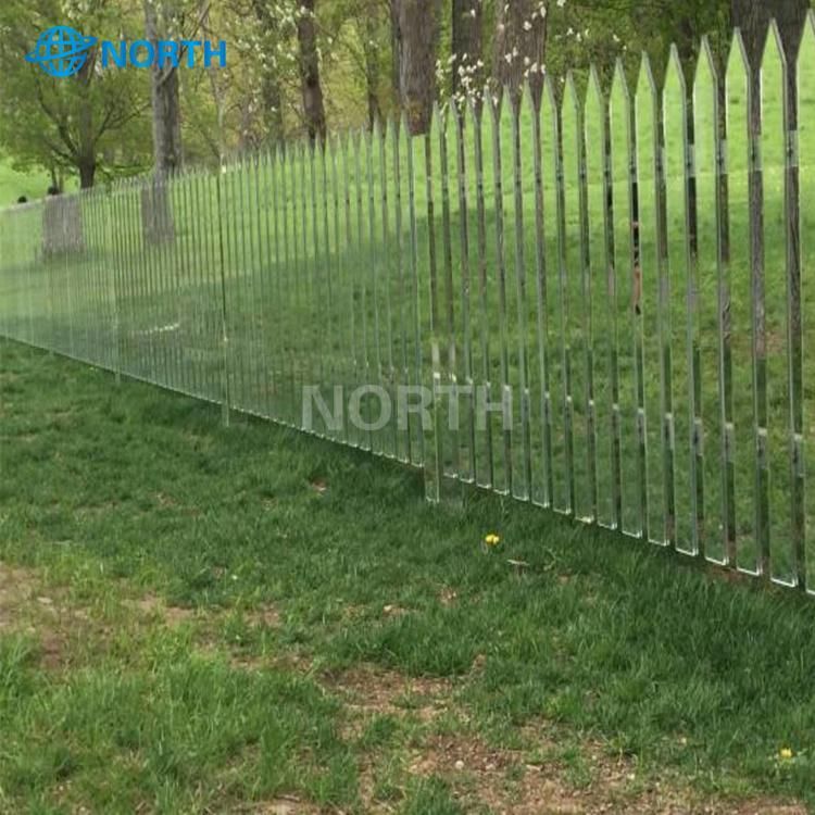 New Popular Glass Fence Low Iron Tempered Laminated Glass Fence