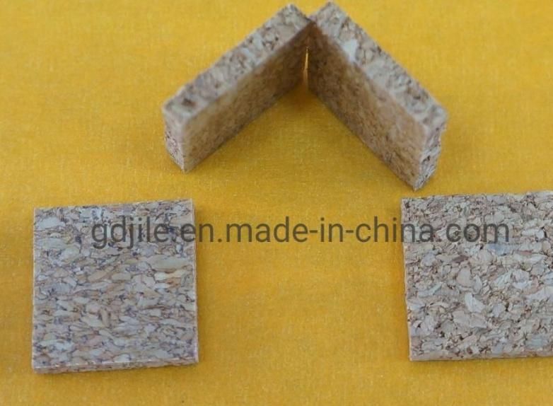 Adhesive Glass Cork Pads 18*18*3mm on Rolls