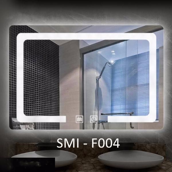 5mm Environment Friendly Ce Certificated Wall Mounted Hotel Bathroom Backlit LED Mirror