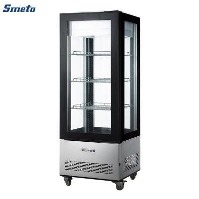 Commercial Cake Display Fridge Glass Door Beverage Refrigerator Chiller Showcase