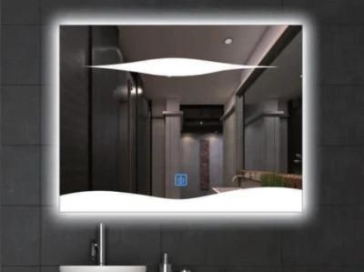 China Wholesale Top Baber Anti Fog Toilet Salon Furniture Glass LED Bathroom Mirror