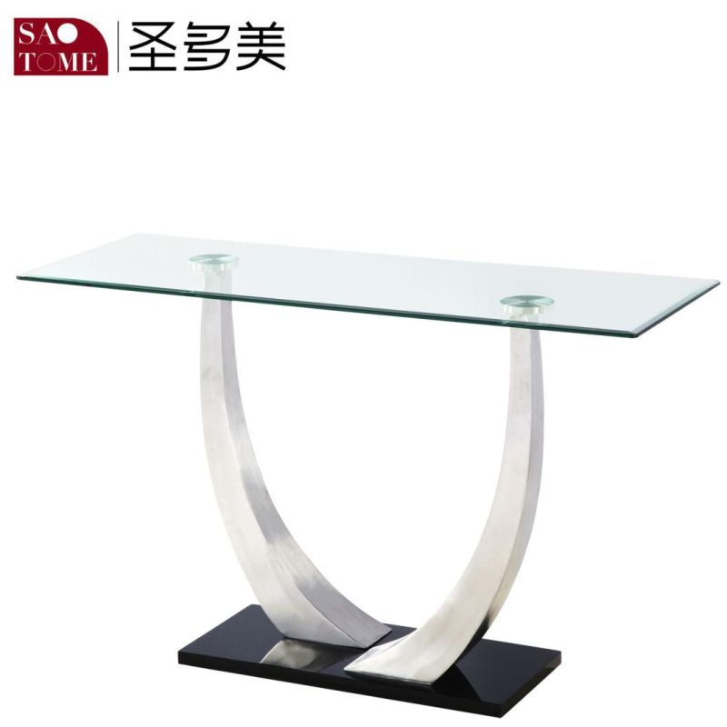 Modern Living Room Furniture Transparent Console Table