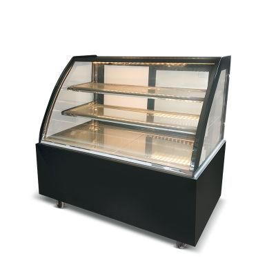 Commercial Cake and Pastry Glass Chiller Display Bakery Cake Display Showcase