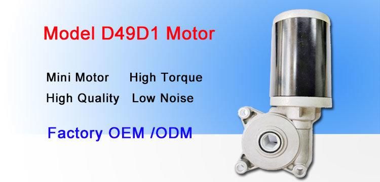 Chinese Factory Supply 12V DC High Torque Geared Motor for Hospital Medical Bed