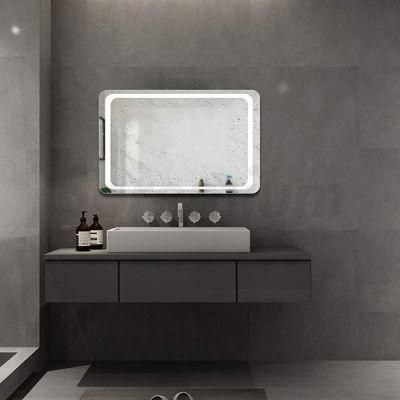 Smart Bath Illuminated Mirror Bathroom LED Mirror Bathroom Vanity Mirror with LED Light (Bluetooth Speaker / Touch Sensor Switch) Decorative
