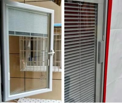 Double Glazed Magnetic Blinds Glass with Magnetic Operation System