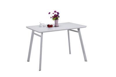 Modern Simple Glass Top Dining Table