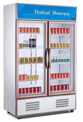 Hot Sale Vertical Multi Glass Door Showcase for Beverage (LG-680T)