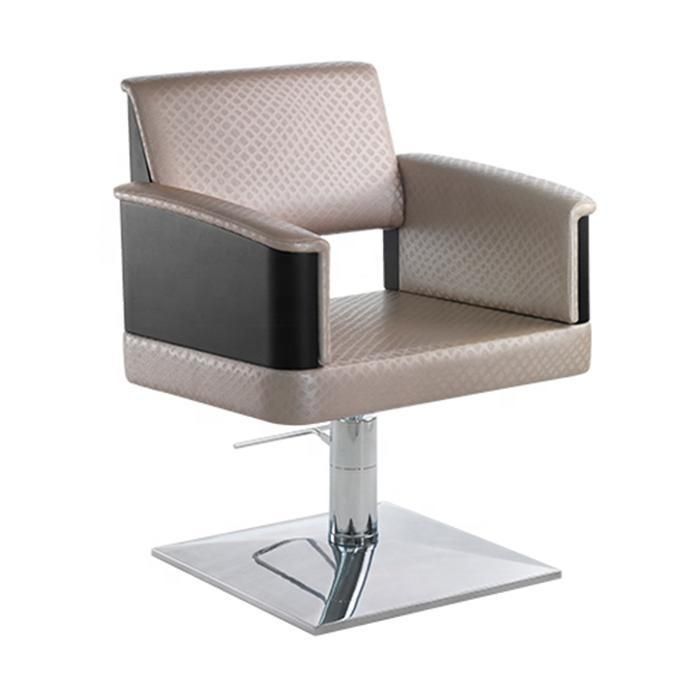 Hl-7283 Salon Barber Chair for Man or Woman with Stainless Steel Armrest and Aluminum Pedal