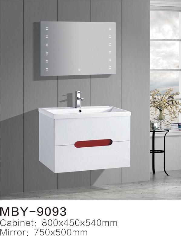 UK Bathroom Vanities with PVC Cabinet