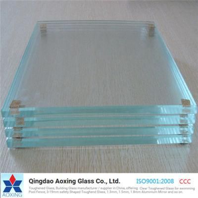 Customizable 3-19mm Super Transparent Tempered Safety Glass