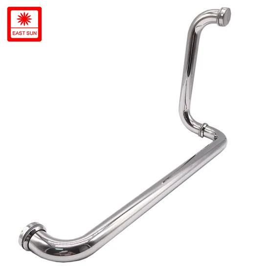 Stainless Steel Pull Handle Bathroom Glass Door Hardware Accessories Shower Door Handle (pH-049)