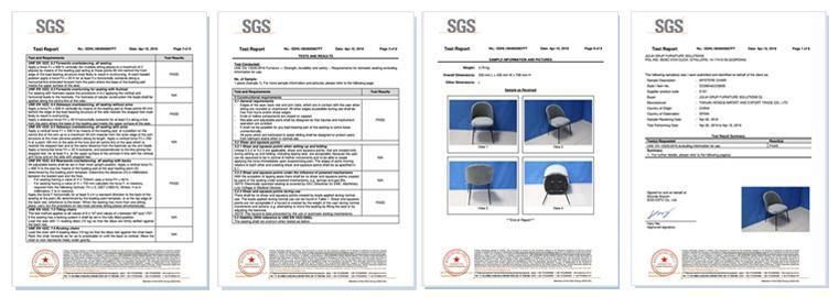 Wholesale Home Outdoor Office Furniture Chair High Back PU Back and Electroplated Round Steel Tube Leg Dining Chair