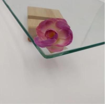 Flat Polished Edged Furniture Glass Shelves