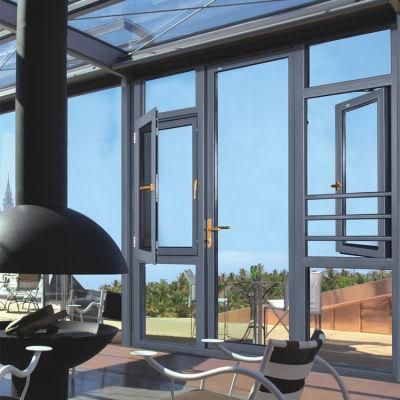 Customized/Aluminium Metal Casement/Sliding Window/Door Iron Grill Design/Awning/Fixed/Fix Mosquito Net Aluminum Sliding Window