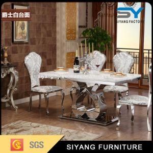 Dining Furniture Restaurant Table Fold Dining Table with 8 Chairs