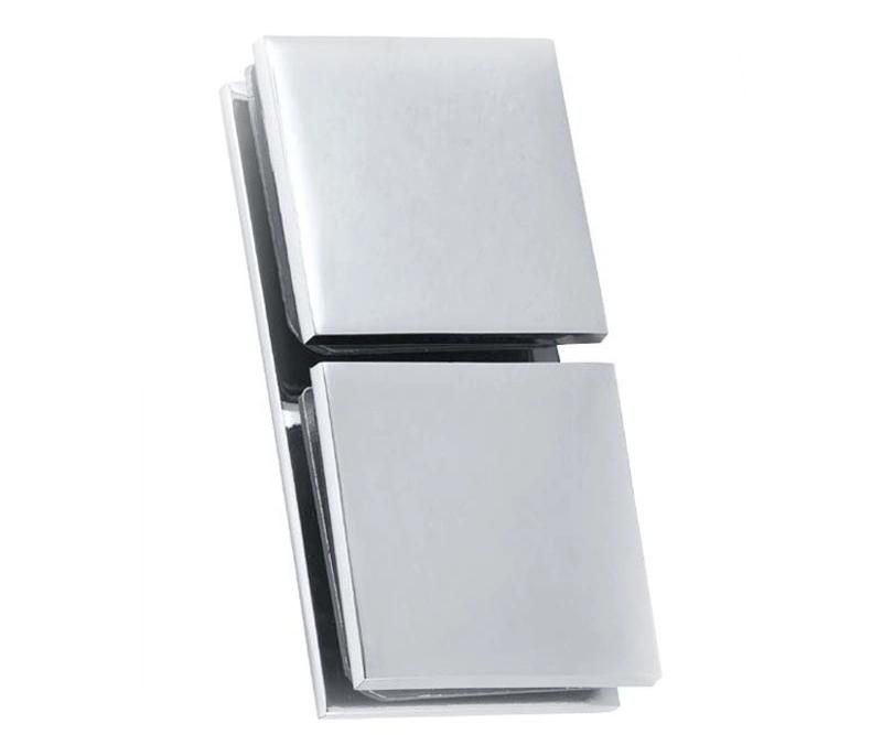 Chrome Glass Clips for Bathroom, Glass Curtain Wall (GC-105)