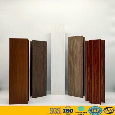 Wooden Grain Building Material 6063 Aluminum Profile for Window and Door