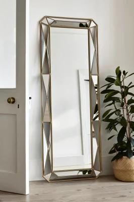 HS Glass LED Vanity Mirror Bathroom Mirror Drssing Mirror Simple Style