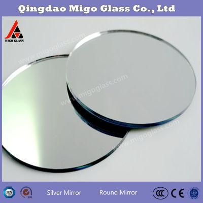 4mm Silver Glass Mirror for Bathroom, Gym/Dance Studio and Living Room, Interior Decoration