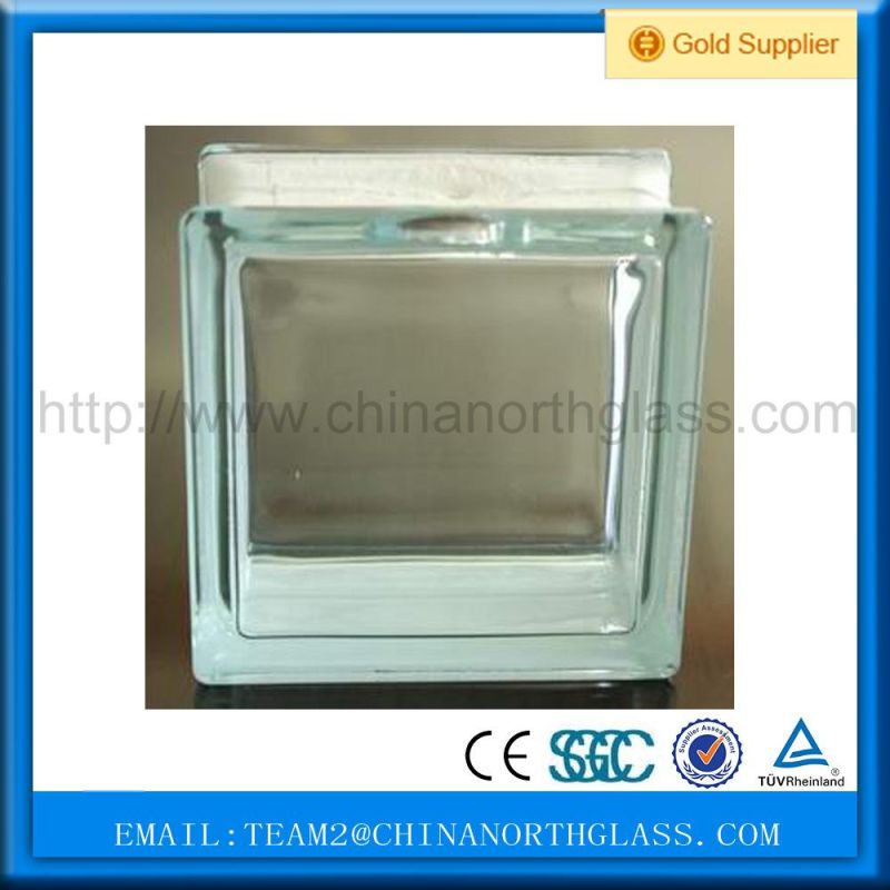 190*190*85mm Clear Glass Block Manufacturer