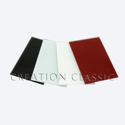 5mm 6mm Colored Painted/Paint Lacquer Clear Glass for Decoration