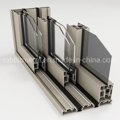 Aluminium Double Glazed Windows and Doors Aluminum Sliding Window Aluminum Window