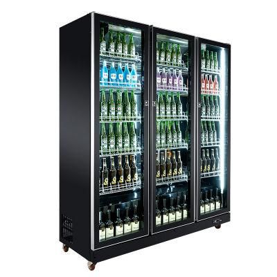 Commercial Upright Showcase Glass Door Display Pepsi Refrigerator Cooler