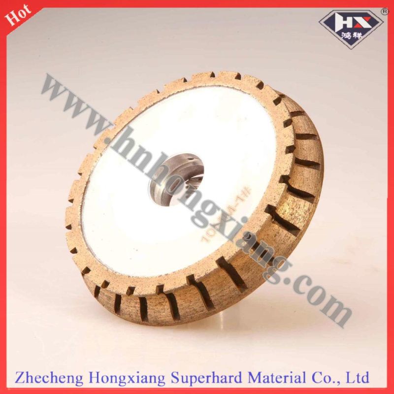 Peripheral Segmented Diamond Grinding V Wheel