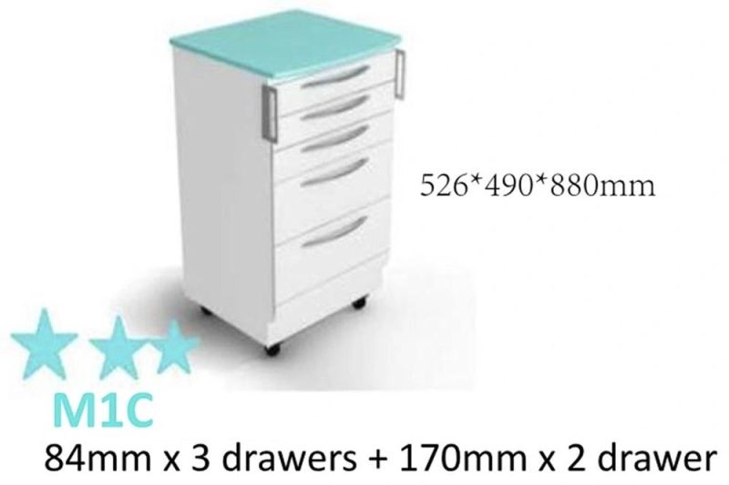 Sturdy Drawers Storage Dental Cabinet Dental Furniture